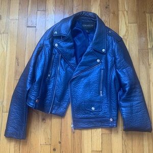 Forever 21 Faux Leather Biker Jacket
